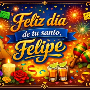 Feliz día de tu santo, Felipe